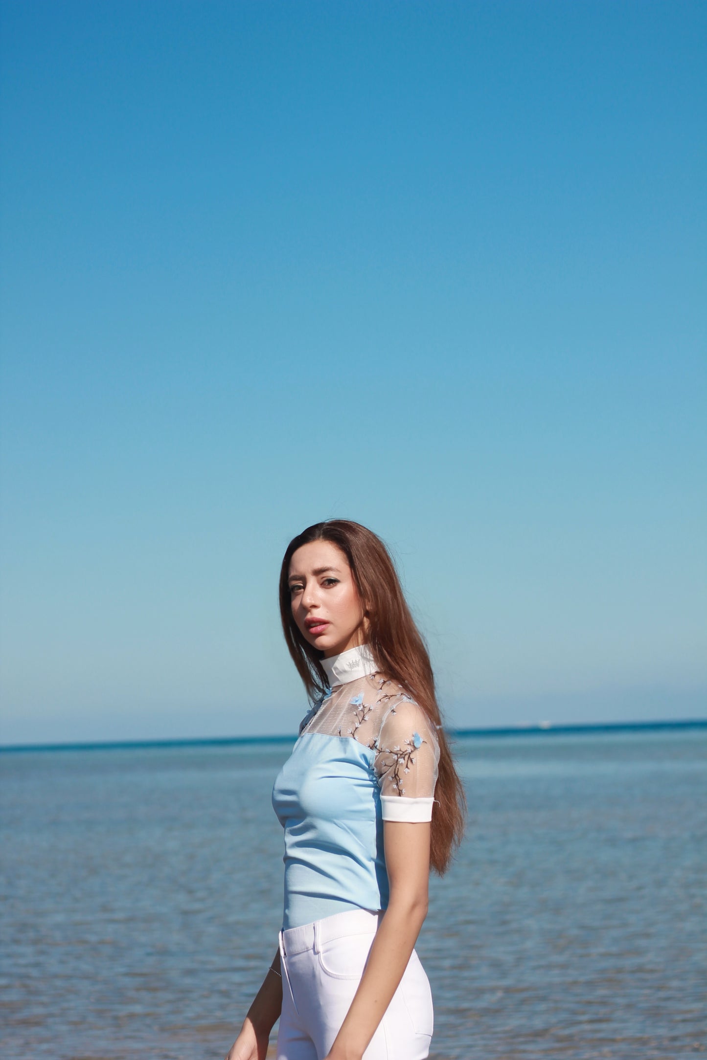 Women’s Show Shirt SkyPlum
