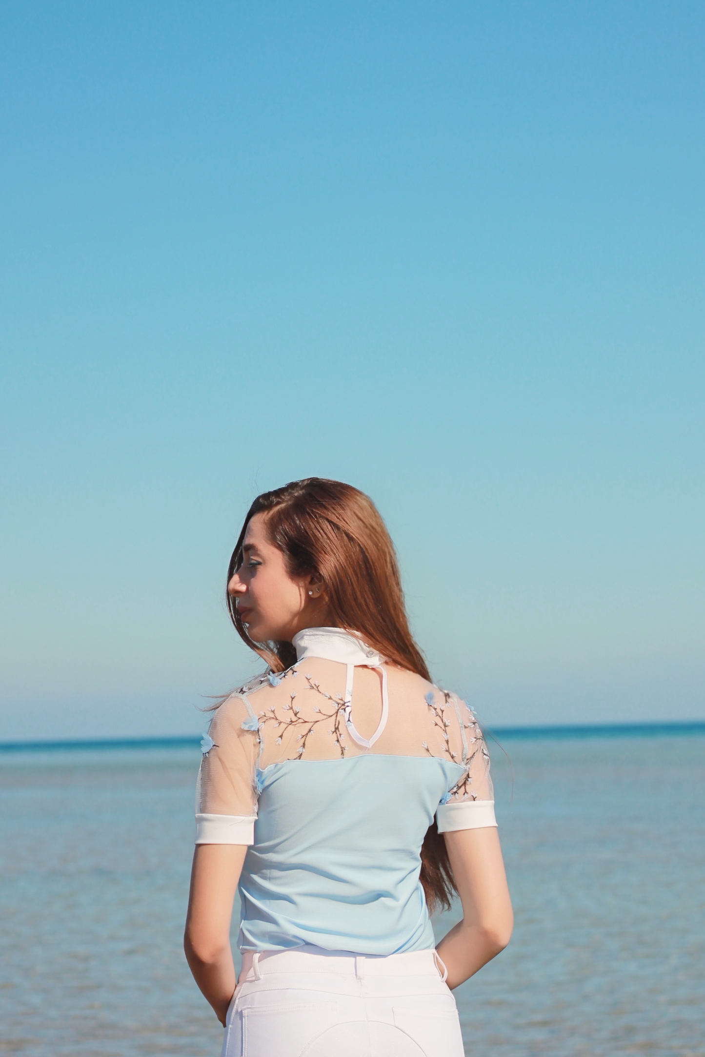 Women’s Show Shirt SkyPlum