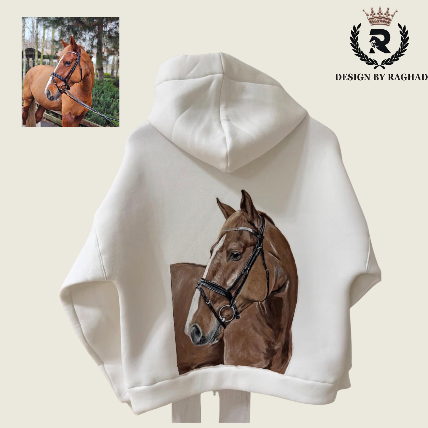 Custom Painted Hoodie