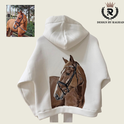 Custom Painted Hoodie